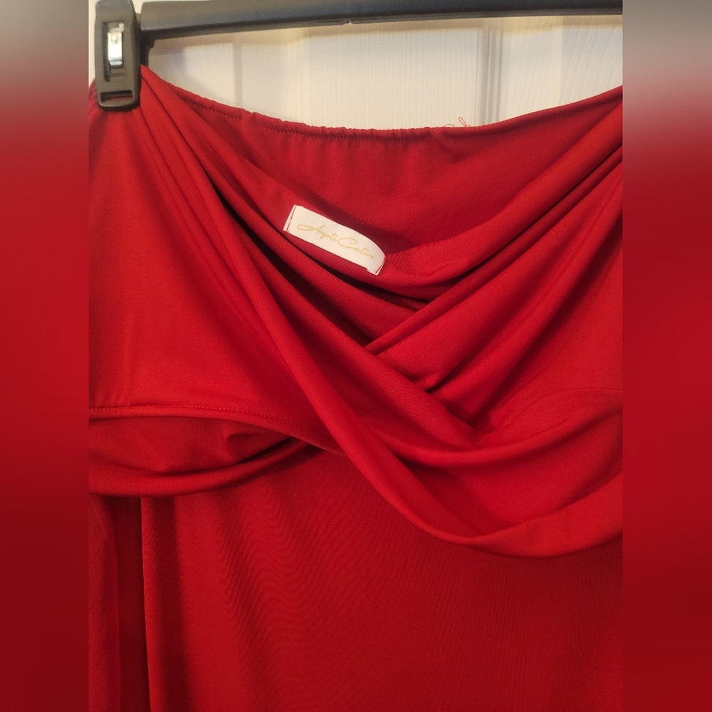 Two Piece Convertible Maternity Dress - Picture 4 of 6